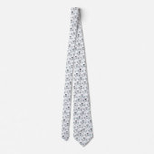 Swan Frenzy Cravate Double face Print (choisir la  (Dos)