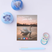 swan - geweldige marketing van makelaars in onroer flyer (Enkel)