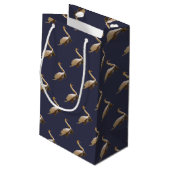 Swan Gift Bag Klein Cadeauzakje (Achterkant Gekanteld)