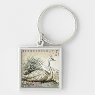 Swan Graphic Sleutelhanger
