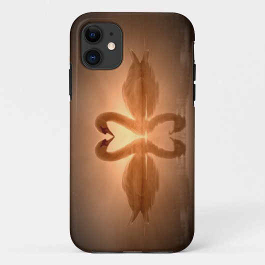 Swan Heart Case-Mate iPhone Case (Achterkant)