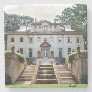 Swan House Atlanta Landmark Marble Stone Onderzett Stenen Onderzetter