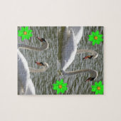 Swan Jigzaag Puzzle Legpuzzel (Horizontaal)