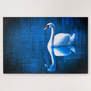 Swan Jigzaag Puzzle Legpuzzel