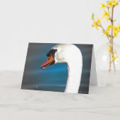Swan Kaart (Gele Bloem)