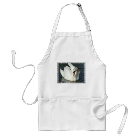Swan Lake Apron Standaard Schort (Voorkant)