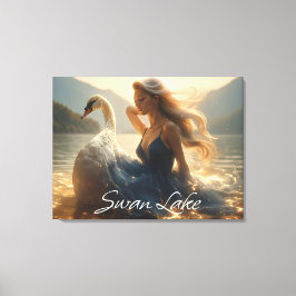 SWAN LAKE - BALLET & DANCE - CANVAS AFDRUK