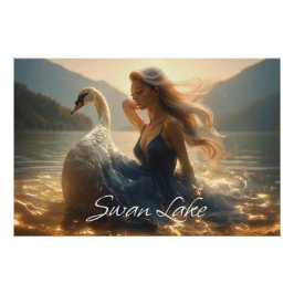 SWAN LAKE - BALLET & DANCE - PERFECT POSTER