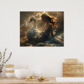 SWAN LAKE - BALLET & DANCE POSTER (Keuken)