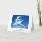 Swan Lake Ballet Kaart (Achterkant)