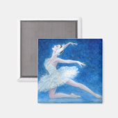 Swan Lake Ballet Magneet (Voorkant / Achterkant)