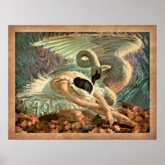 Swan Lake Ballet Poster (Voorkant)