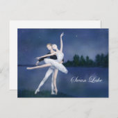 Swan Lake Briefkaart (Voorkant / Achterkant)