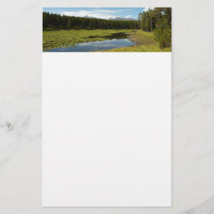 Swan Lake I in Grand Teton National Park Briefpapier