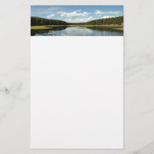 Swan Lake II in Grand Teton National Park Briefpapier