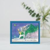Swan Lake Odette Briefkaart (Staand voorkant)