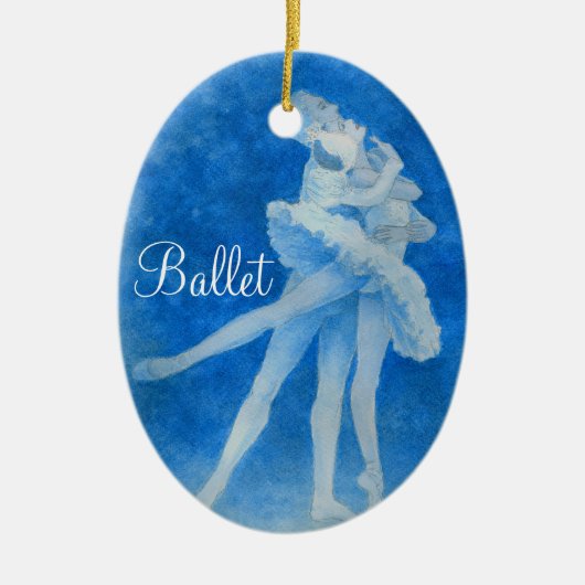 Swan Lake Pas de Deux Ornament (Voorkant)