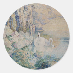 Swan Lake Ronde Sticker