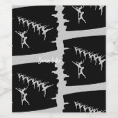 Swan Lake Wijn Etiket (Enkel label)