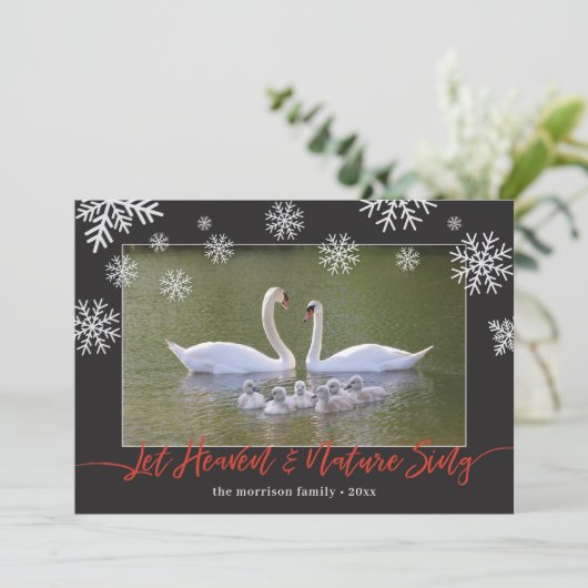 Swan Let Heaven & Natuur Sing (Staand voorkant)