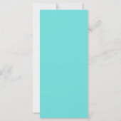 Swan Logo op Robin Egg Blue Minimalist (Achterkant)