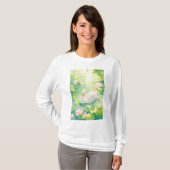 Swan Lotus Pond T-shirt (Voorkant volledig)