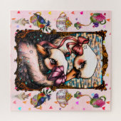 Swan lovers legpuzzel (Horizontaal)