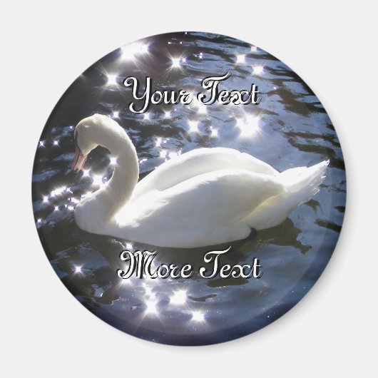 Swan Magnet Magneet (Voorkant)