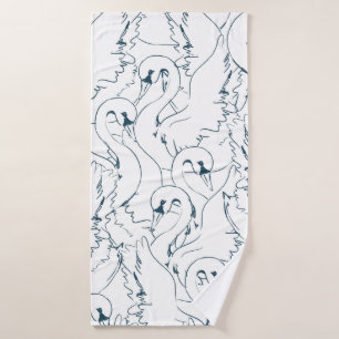Swan Motif Seamlessswan, motif, abstrait, dos