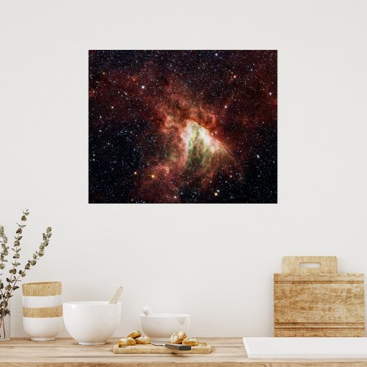 Swan Nebula Poster (Cuisine)