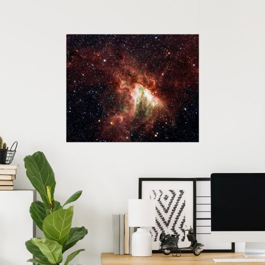 Swan Nebula Poster (Bureau à domicile)
