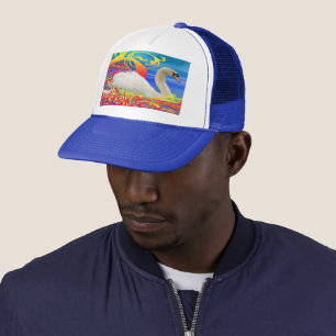 Swan Nest Trucker Hat Pet