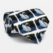 Swan Perfection Necktie Stropdas (Opgerold)