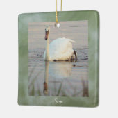 Swan Photo Ornament (Links)