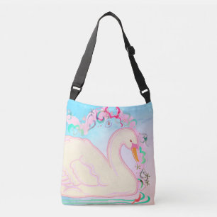 Swan Princess All-Over-Print-Tas-Bag Crossbody Ba Crossbody Tas