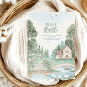 Swan Princess Diapper Raffle Informatiekaartje