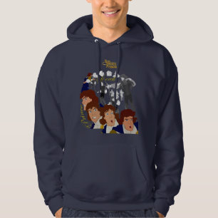 Swan Princess Mannen tweeslachtig Sketch Hoodie