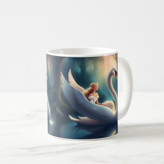 Swan princess mug (Devant droit)