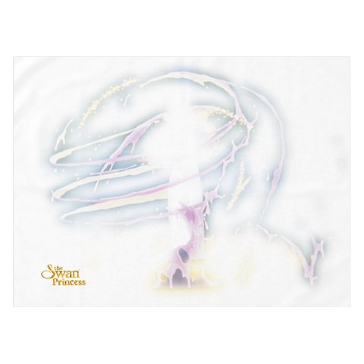 Swan Princess Odette vorm Horizontale tablet Tafelkleed (Voorkant (Horizontaal))