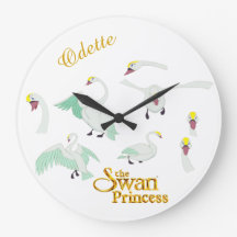 Swan Princess Odette Wall klok