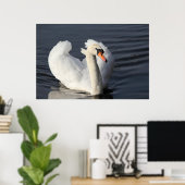 Swan Print (Thuiskantoor)