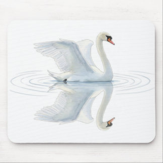 Swan Reflection Muismat