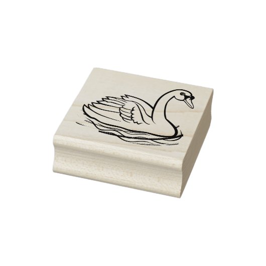 Swan Rubberstempel (Stempel)
