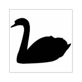 Swan Rubberstempel (Afrduk)
