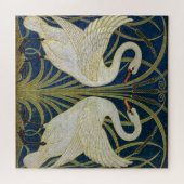 Swan, Rush en Iris door Walter Crane Legpuzzel (Horizontaal)