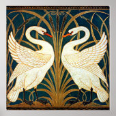Swan, Rush en Iris,  ontwerp Poster (Voorkant)