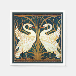 Swan, Rush en Iris,  ontwerp Servet