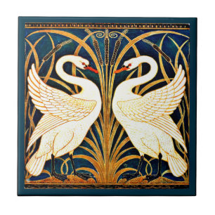 Swan, Rush en Iris, Tegeltje