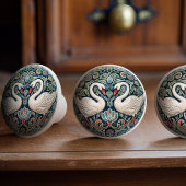 Swan Serenade Keramische Knob Pull Keramische Knop