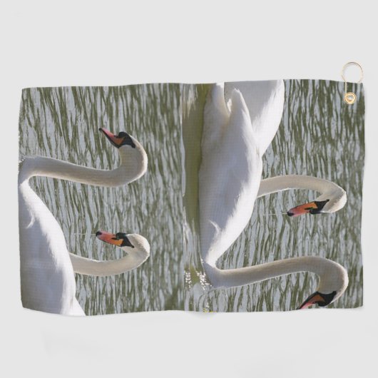 Swan serviette de golf (Horizontal)